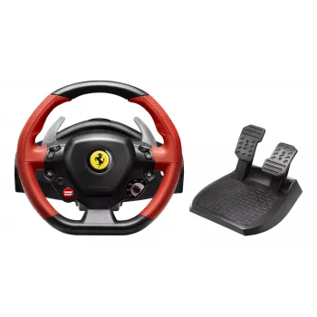 Thrustmaster Ferrari 458 Spider Melns, Red USB stūres rats + pedāļi Xbox One