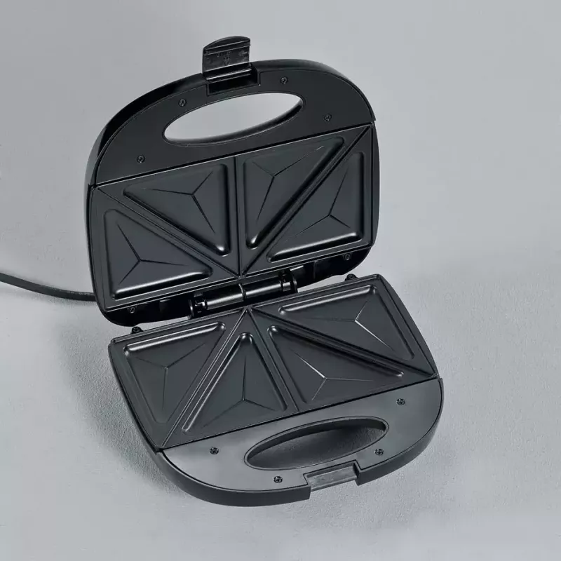 Sandwich Maker Severin SA 2969 600 W Melns Stainless Steel