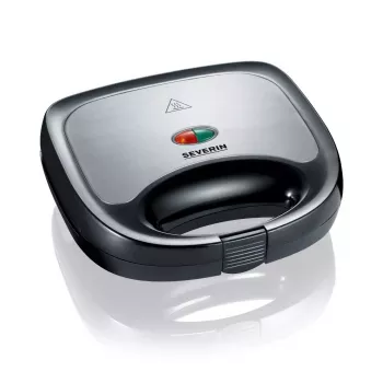 Sandwich Maker Severin SA 2969 600 W Melns Stainless Steel