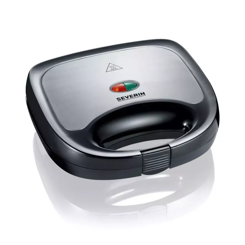 Sandwich Maker Severin SA 2969 600 W Melns Stainless Steel