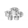 ZWILLING Vitality - Nerūsējošais tērauds - Nerūsējošais tērauds - Nerūsējošais tērauds - Nerūsējošais tērauds - Stikls - Keramika - Gāze - Halogēns - Indukcija - Noslēgta plīts virsma (66460-000-0)