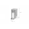 Unold Ava elektriskā tējkanna 2,5 L 2600 W sudraba, balta