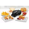 Unold 48235 vafeļu panna 1 vafele(s) 1200 W Melna, Nerūsējošais tērauds