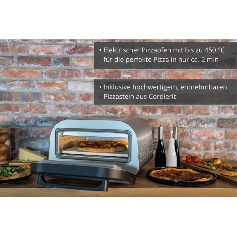 Unold 68816 picas cepeškrāsns 1 pica(i) 1700 W Sudraba