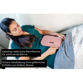 Unold 86014 elektriskā termofora pudele 380 W Rozā