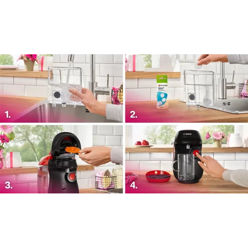 Bosch Tassimo Happy TAS103E kafijas automāts Pilnībā automātiska Kapsulu kafijas automāts 0.7 L