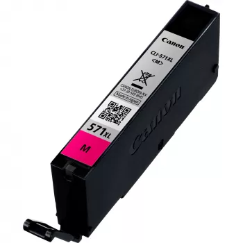 Canon CLI-571XL lielas ietilpības fuksīna tintes kasetne