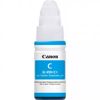 Canon GI-490C, ciāna, Canon, 70 ml, Japan, 1 gab.