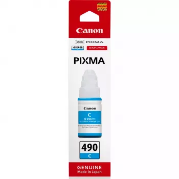 Canon GI-490C, ciāna, Canon, 70 ml, Japan, 1 gab.