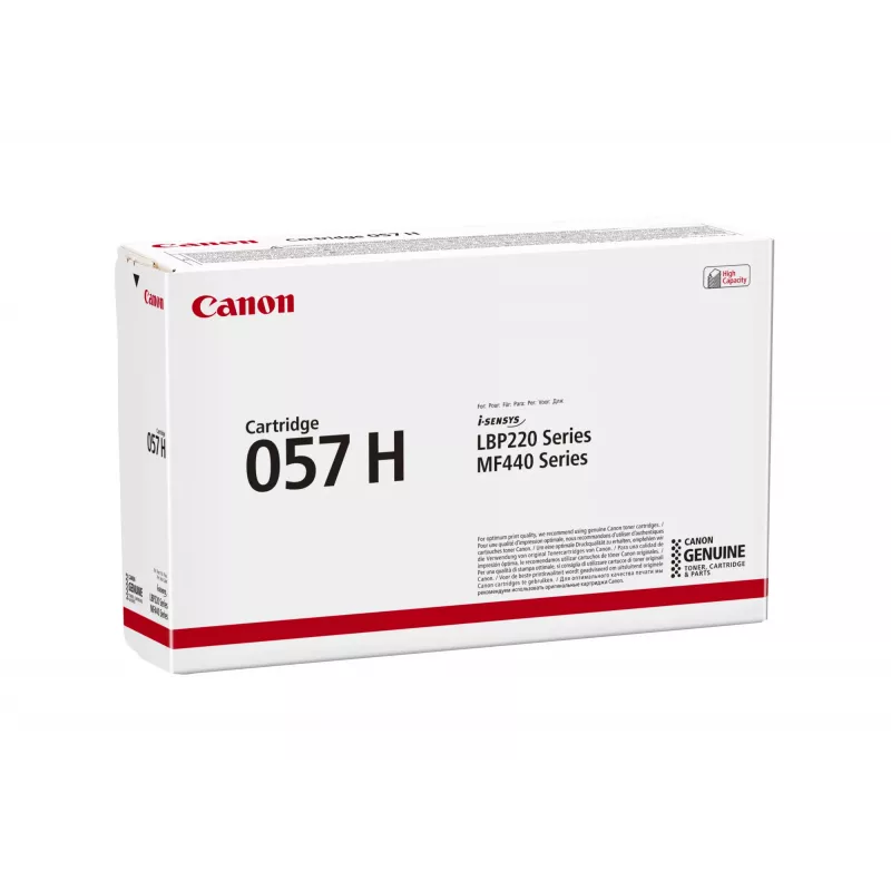Canon i-SENSYS 057H tonera kasetne 1 gab. Oriģināls Melns