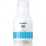 Canon GI-56C ciāna tintes pudele, Oriģināls, Zils, Canon, MAXIFY GX6050, GX7050, 14000 lapas, Tintes strūklas