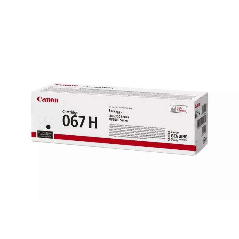 Canon 067H tonera kasetne 1 gab. Oriģināla Melna