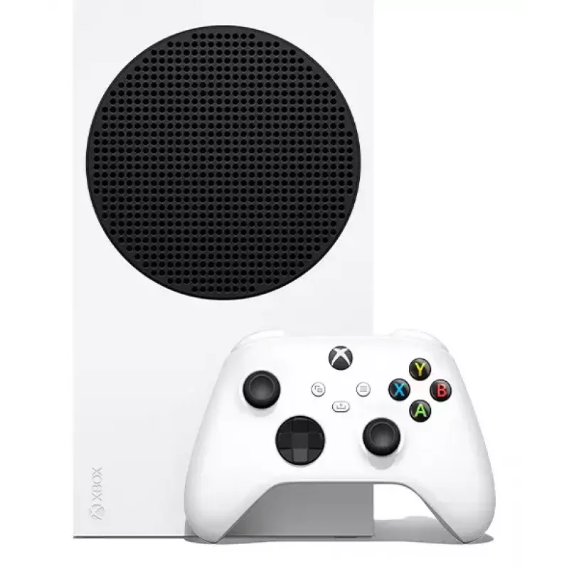 Spēļu konsole Microsoft Xbox Series S — 512 GB SSD, Wi‑Fi 5, Gigabit Ethernet, balta