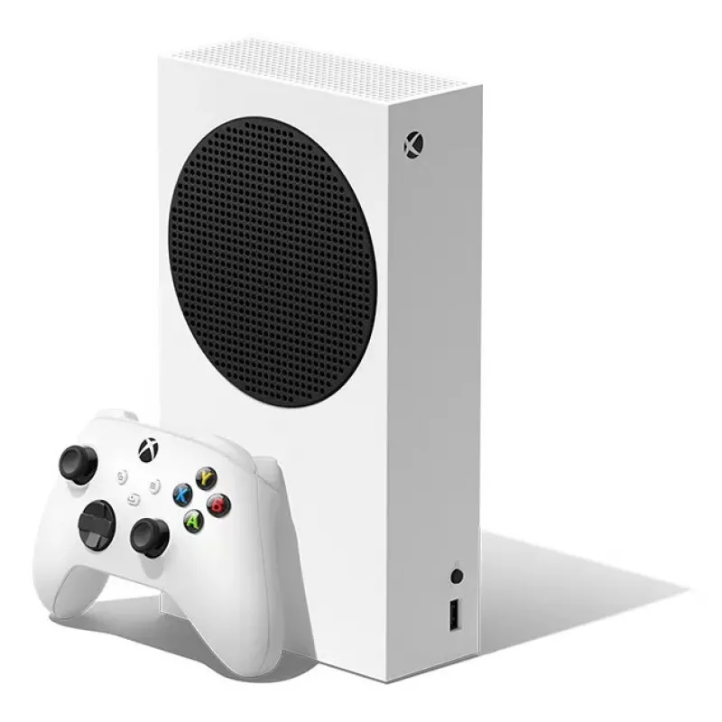 Spēļu konsole Microsoft Xbox Series S — 512 GB SSD, Wi‑Fi 5, Gigabit Ethernet, balta