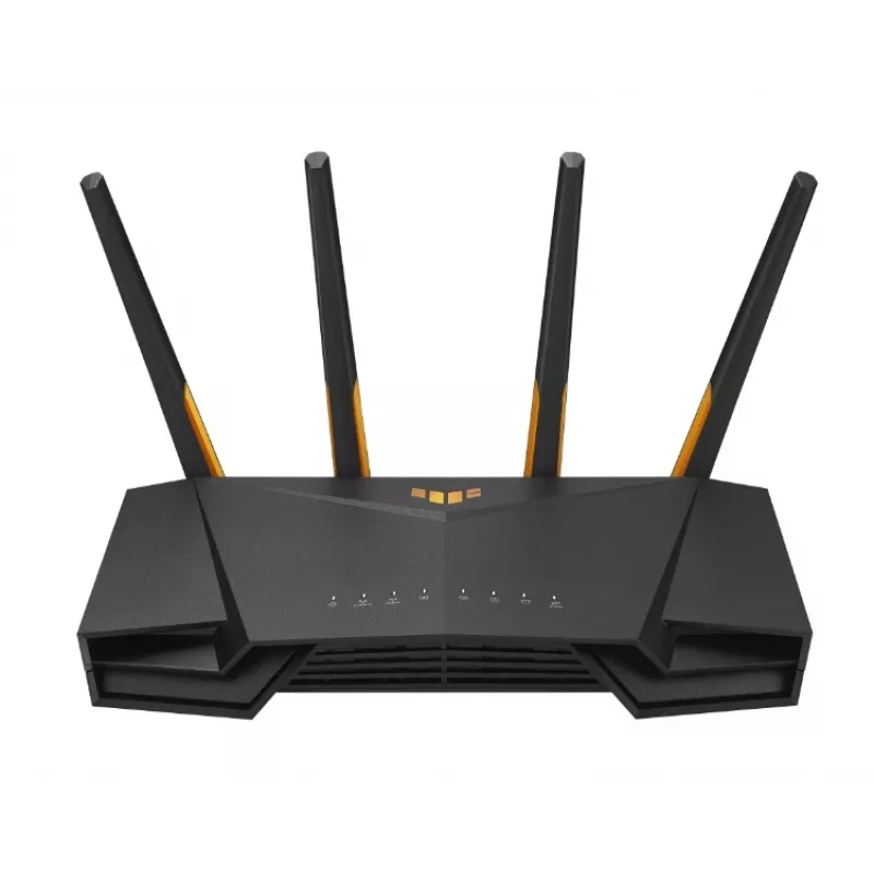 ASUS TUF-AX4200 bezvadu maršrutētājs Gigabit Ethernet Divjoslu (2.4 GHz / 5 GHz) Melns