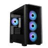 ASUS A23 PLUS TG ARGB Melns, PC, Melns, micro ATX, Mini-ITX, Daudzkrāsu, 16,5 cm, 38 cm