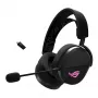 ASUS ROG Pelta austiņas ar vadu un bezvadu savienojumu galvas lentes spēļu USB Type-C Bluetooth melns