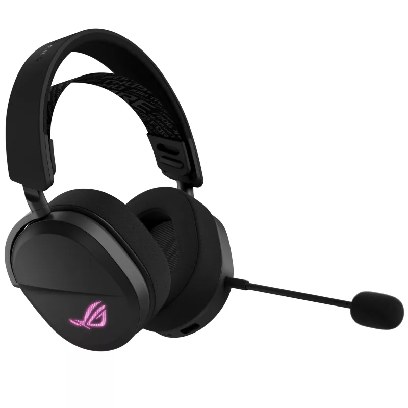 ASUS ROG Pelta austiņas ar vadu un bezvadu savienojumu galvas lentes spēļu USB Type-C Bluetooth melns