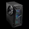 PC korpuss ASUS TUF GAMING CASE GT301 — Midi-Tower ATX, rūdīts stikls, 3x120mm priekšējie ventilatori, 1x120mm aizmugurējais, atbalsta ATX/Micro-ATX/Mini-ATX