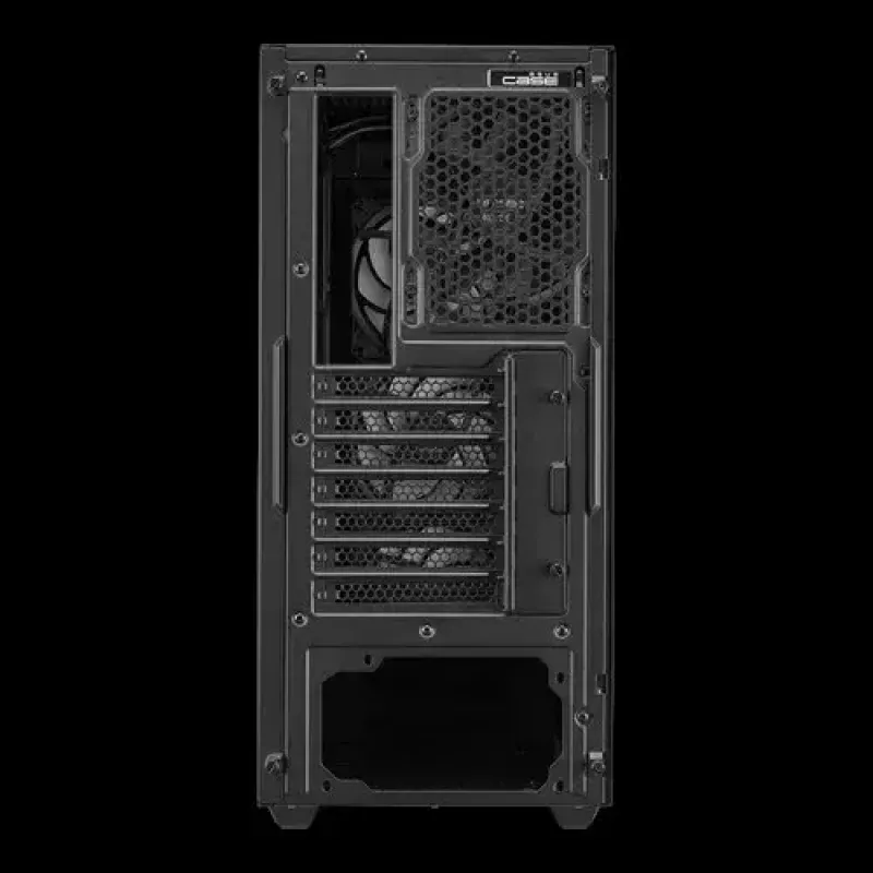PC korpuss ASUS TUF GAMING CASE GT301 — Midi-Tower ATX, rūdīts stikls, 3x120mm priekšējie ventilatori, 1x120mm aizmugurējais, atbalsta ATX/Micro-ATX/Mini-ATX