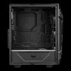 PC korpuss ASUS TUF GAMING CASE GT301 — Midi-Tower ATX, rūdīts stikls, 3x120mm priekšējie ventilatori, 1x120mm aizmugurējais, atbalsta ATX/Micro-ATX/Mini-ATX