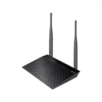 ASUS RT-N12E bezvadu maršrutētājs Fast Ethernet Melna, Metāliska