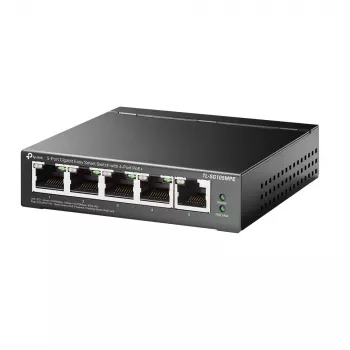 TP-Link 5 portu Gigabit Easy Smart Switch ar 4 portu PoE+, L2, Gigabit Ethernet (10/100/1000), Power over Ethernet (PoE)