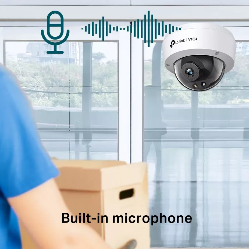TP-Link VIGI 4MP Full-Color Dome tīkla kamera