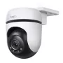 TP-Link Tapo āra pagriežamā/noliecamā drošības Wi-Fi kamera, IP drošības kamera, Iekštelpām un āra, Bezvadu, CE, FCC, RoHS, RCM, Griestu, Balta, Melna