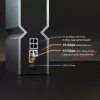 TP-Link Archer BE19000 Tri-Band Wi-Fi 7 maršrutētājs, Wi-Fi 7 (802.11be), Tri-band (2.4 GHz / 5 GHz / 6 GHz), Ethernet LAN, Melns, Nerūsējošais tērauds, Galda maršrutētājs