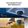 TP-Link VIGI 5MP Full-Color Dome tīkla kamera, IP drošības kamera, iekštelpām un ārtelpām, vadu, 120 dB, CE, NTRA, VCCI, KC, BSMI, FCC, IC, griestiem