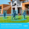 TP-Link Tapo āra pagriežamā/noliecamā drošības WiFi kamera, IP drošības kamera, iekštelpām un āra, bezvadu, Amazon Alexa un Google Assistant, iekšējā, CE, FCC, RoHS, RCM