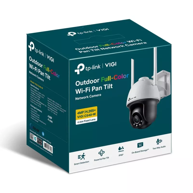 TP-Link VIGI 4MP āra pilnkrāsu Wi-Fi PTZ tīkla kamera