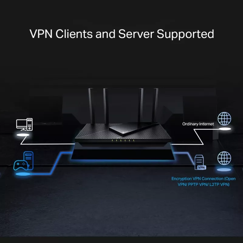TP-Link Archer AX3000 Multi-Gigabit Wi-Fi 6 maršrutētājs ar 2.5G portu
