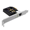 TP-Link 2.5 Gigabit PCIe tīkla adapteris, iekšējais, vadu, PCI Express, Ethernet, 2500 Mbit/s, melns, pelēks