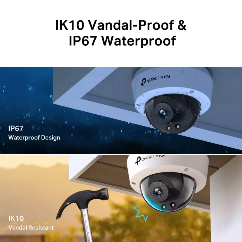 IP drošības kamera TP-Link VIGI 4MP IR kupola
