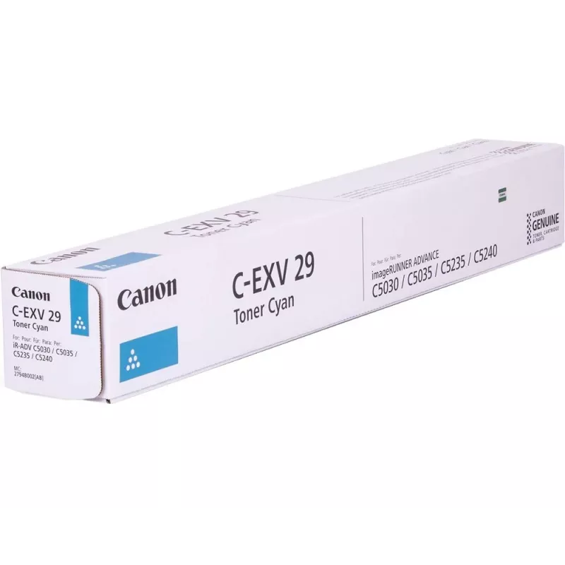 Canon C-EXV29 tonera kasetne 1 gab. Oriģināla Ciāna
