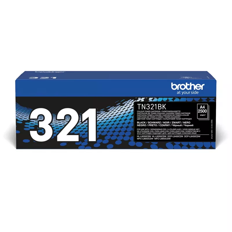 Brother TN-321BK tonera kasetne 1 gab. Oriģināla Melna