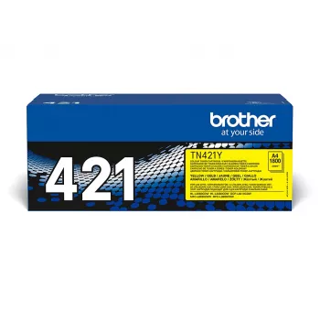 Brother TN-421Y tonera kārtridžs 1 gab. Oriģināls dzeltens