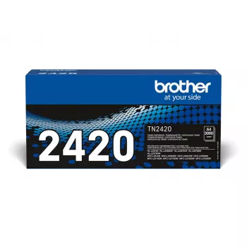 Brother TN-2420 tonera kasetne 1 gab. Oriģināla Melna