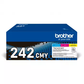 Brother TN-242CMY tonera kasetne 1 gab. Oriģināla Ciāna, Fuksīna, Dzeltena