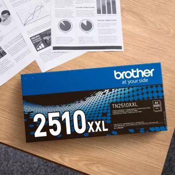 Tonera kasetne Brother TN-2510XL 3000 lapas Melna