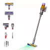 Stick vacuum Dyson V12 Detect plāns Absolute 2-in-1 bezvada, 545 W, 150 AW sūkšanas jauda, 0.35 L putekļu tvertne, 60 min darbības laiks, mazgājams filtrs