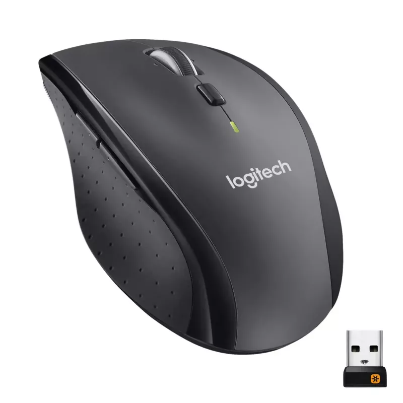 Pele Logitech Marathon M705 bezvadu USB melna