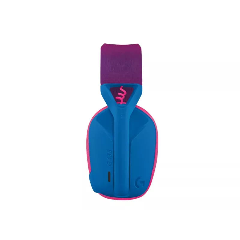 LOGITECH G435 Lightspeed bezvadu spēļu austiņas — zilas