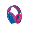 LOGITECH G435 Lightspeed bezvadu spēļu austiņas — zilas
