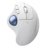 Logitech Ergo Series ERGO M575S - Trackball - ergonomisks - optisks - 5 pogas - bezvadu - Bluetooth, 2,4 GHz - Logitech Logi Bolt USB uztvērējs - Off White (910-007030)