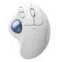 Logitech Ergo Series ERGO M575S - Trackball - ergonomisks - optisks - 5 pogas - bezvadu - Bluetooth, 2,4 GHz - Logitech Logi Bolt USB uztvērējs - Off White (910-007030)