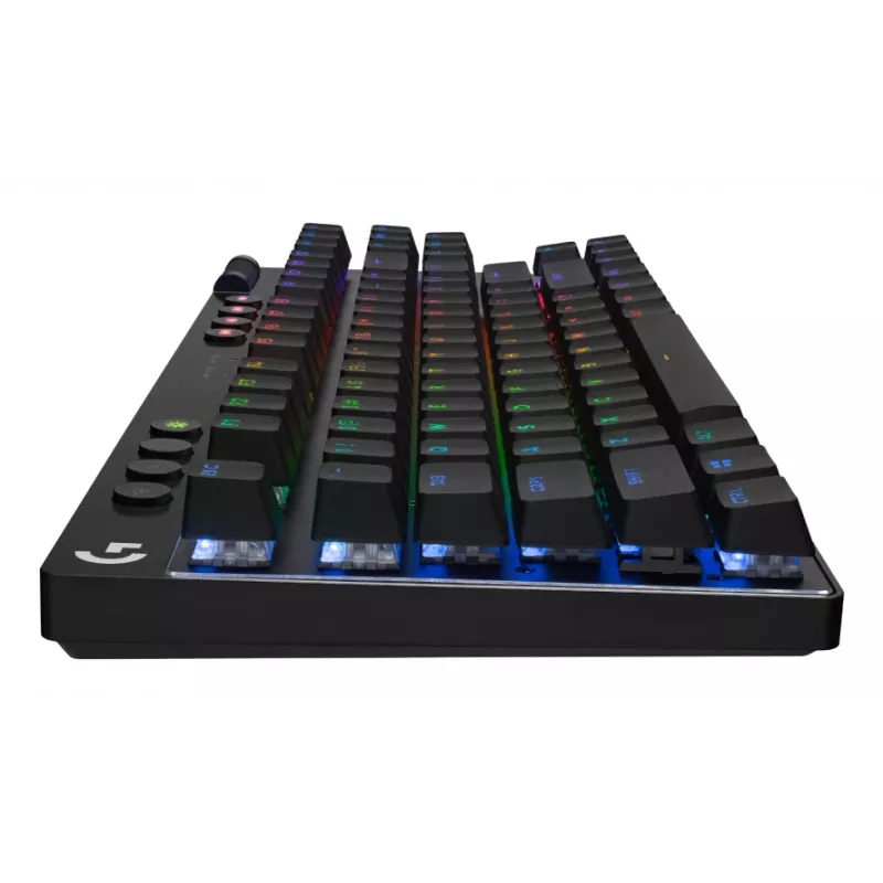 Bezvadu tastatūra Logitech PRO X TKL US melna 920-012136