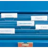 DYMO Authentic D1 etiķetes | Zila druka uz baltas lentes | 12 mm x 7 m | Pašlīmējošas etiķetes LabelManager etiķešu veidotājiem | Ražots Eiropā
